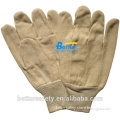 All-Purpose knit wrist White light weight Cotton Canvas Protective Gloves